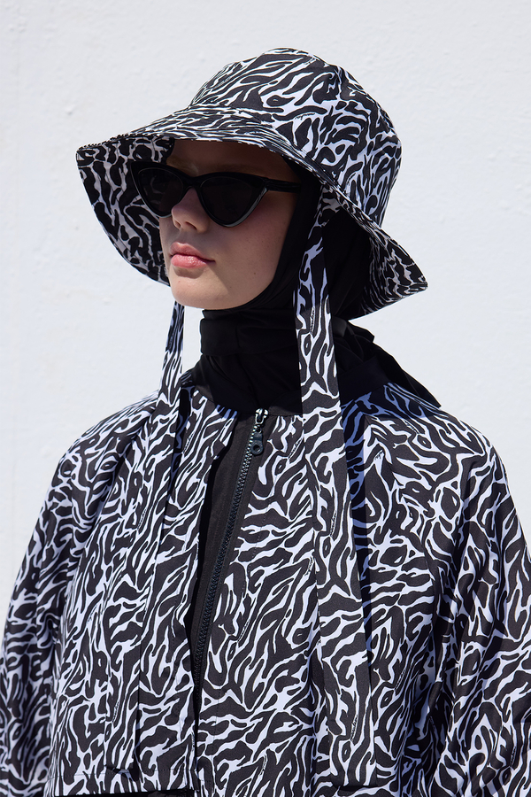 Manuka - TIE BUCKET HAT ZEBRA (1)