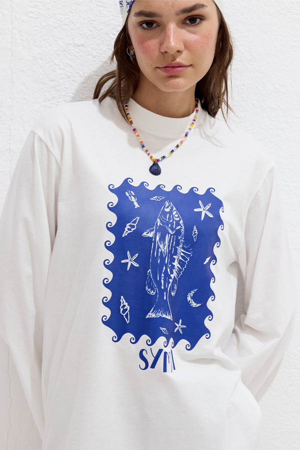 Manuka - PRINTED LONG SLEEVE TSHIRT SYMI (1)