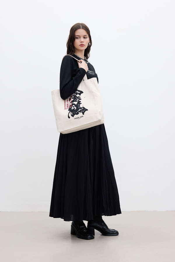 Manuka - PRINTED GUESTS CLOTH BAG SHODO HON (1)