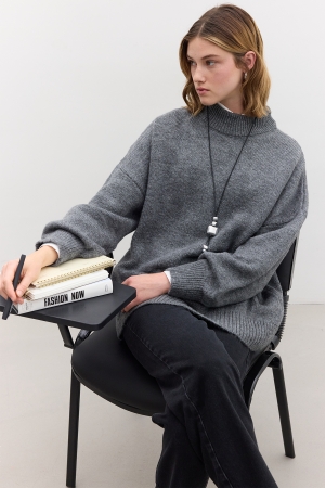 ELLA SWEATER ANTHRACITE