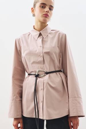 GENİŞ TOKALI KORDON KEMER SİYAH